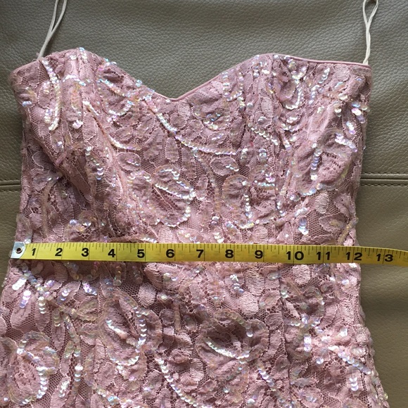 Vintage Jessica McClintock Sequin Dress - XS-S - Picture 8 of 8